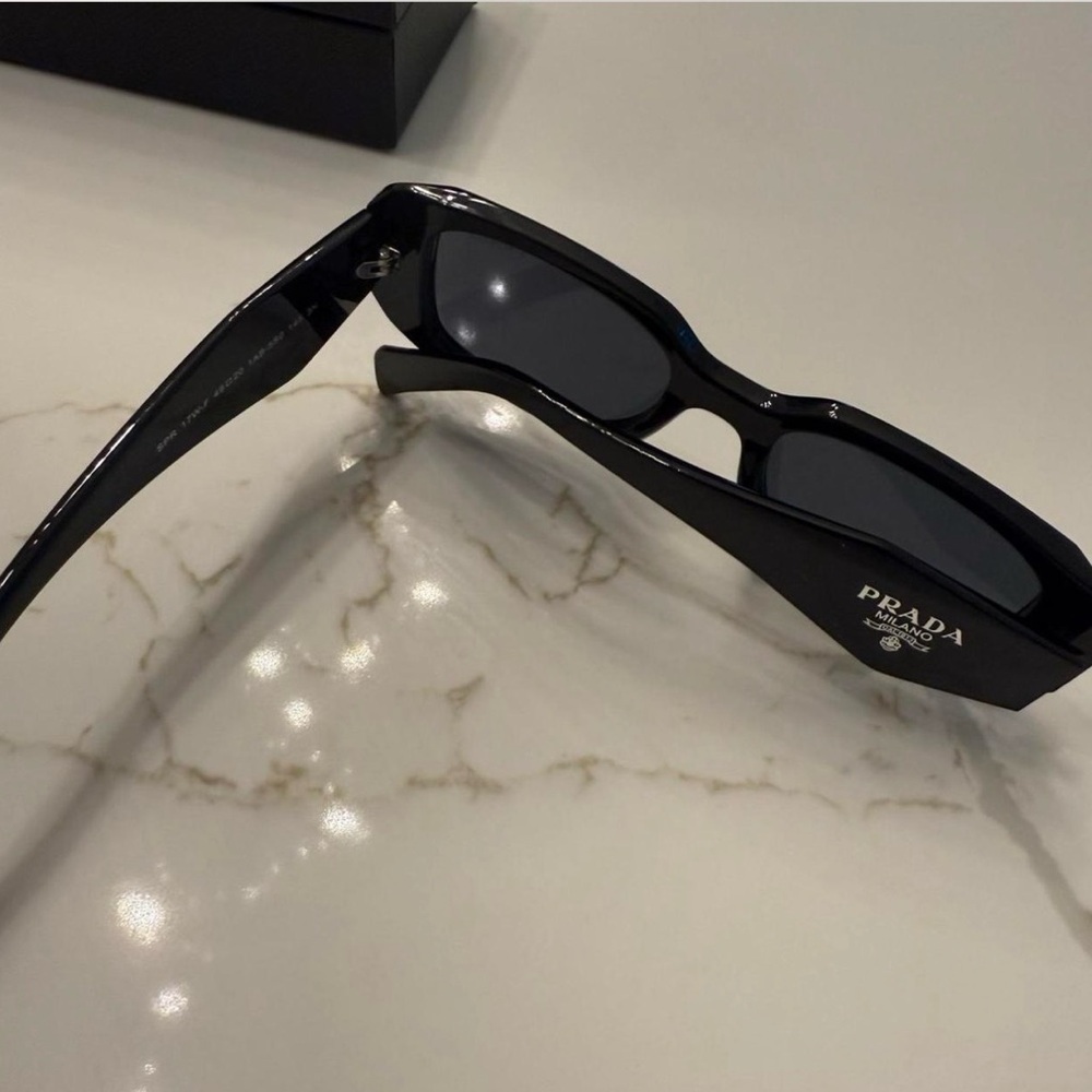 Prada Black Sunglasses - Picture 6 of 8